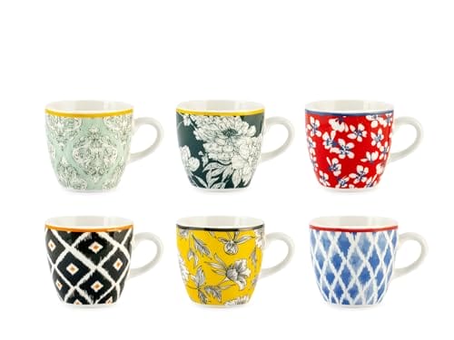 Zestaw do Kawy H&H - Kolekcja COLOURFUL: Świeże i ekskluzywne dekoracje dla letniego i kolorowego stołu