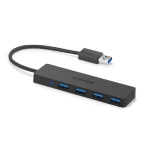 Koncentrator, hub USB Anker z 4 portami, wieloportowy koncentrator USB