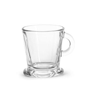 Chio Lipsk Zestaw 12 szklanych filiżanek do kawy 8cl