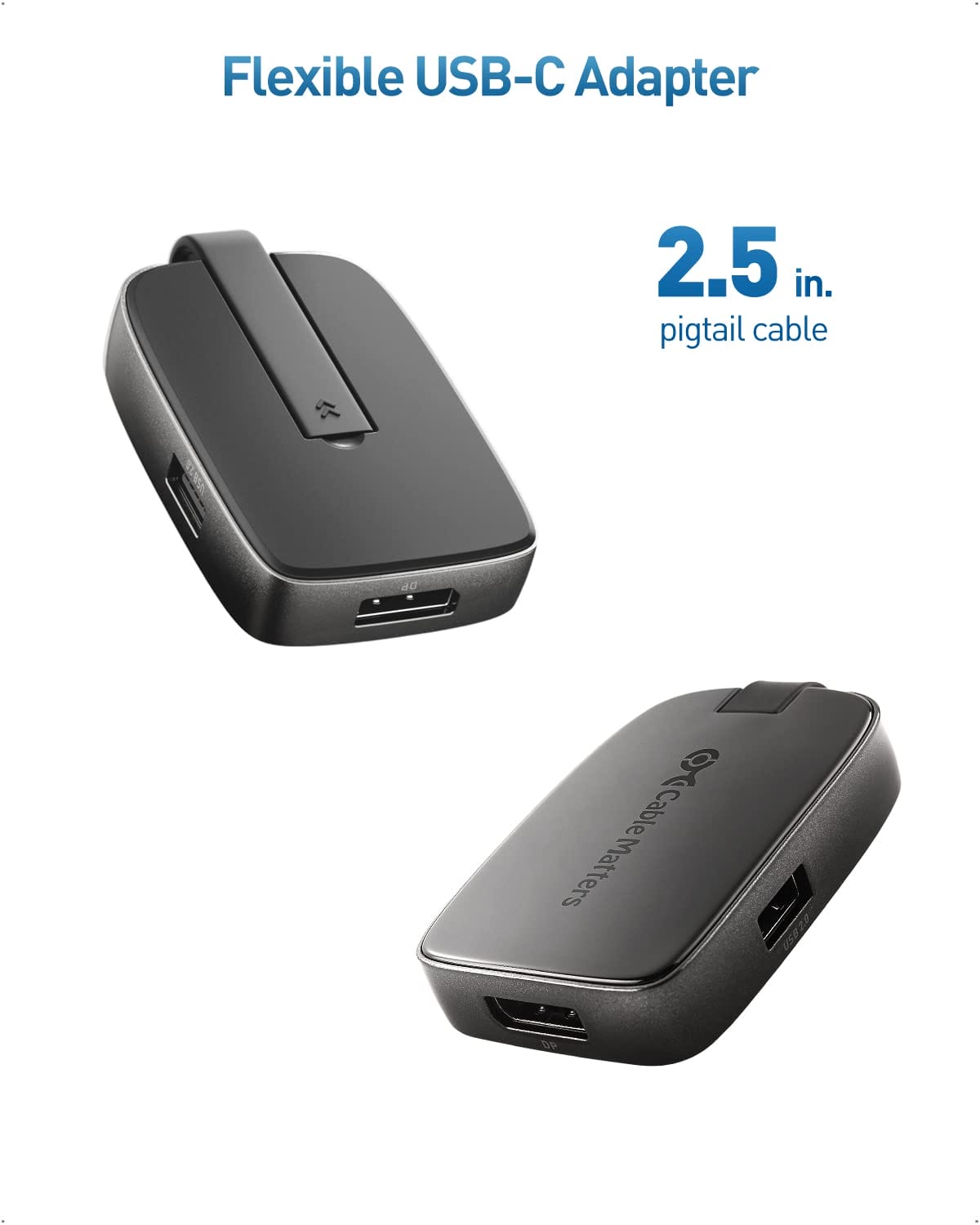 Cable Matters 4K przy 240 Hz Hub USB C DisplayPort 1.4 z ładowaniem 10 - obrazek 2