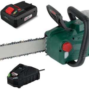PARKSIDE 2 x 20 V akumulatorowa piła łańcuchowa PKSA 40 Li B2 w zestawie 2 x akumulator Smart (2 x 4 Ah) i ładowarka (24 A) piła łańcuchowa 40 V