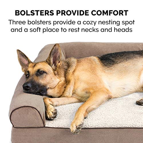 Furhaven chłodzący żel z pianki pamięciowej górna łóżko dla psa i kotó - obrazek 3