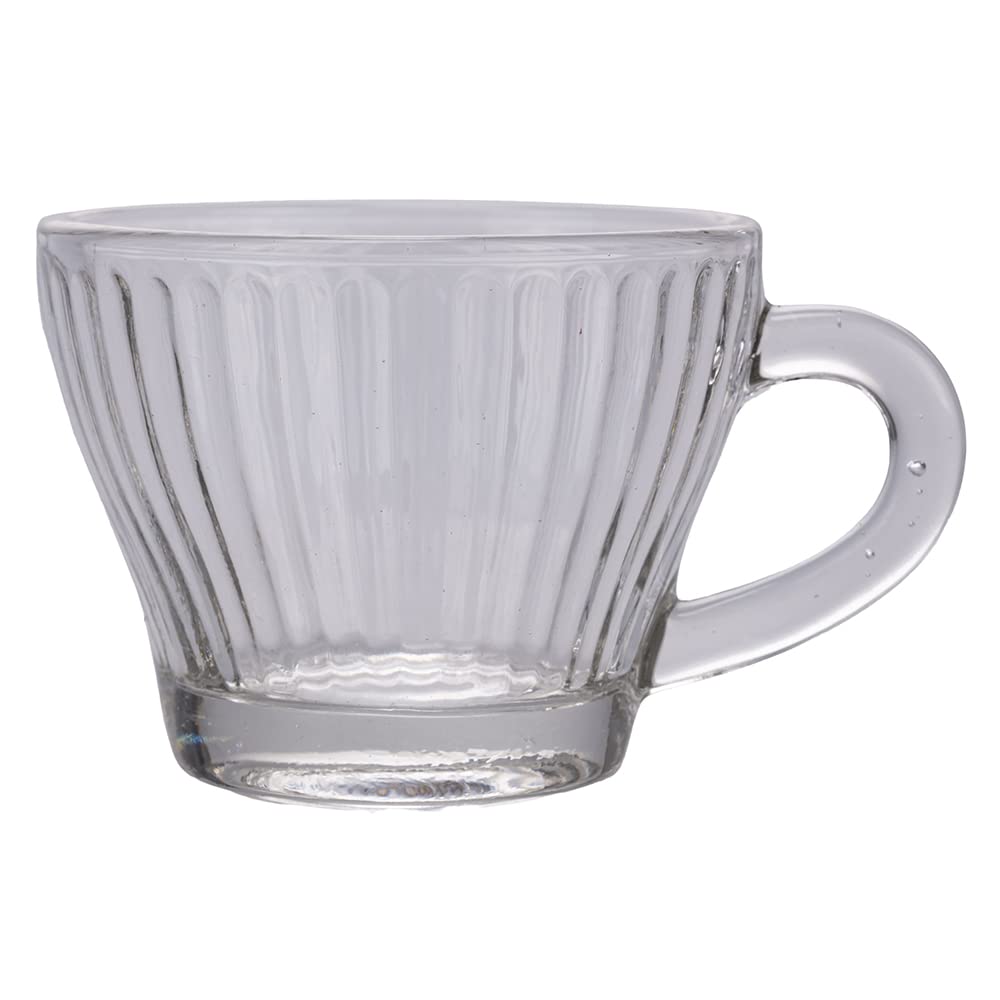 Galileo Casa Zestaw 6 filiżanek do kawy, szklanki, pionowe, 90 ml - obrazek 4