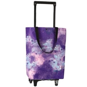 Praktyczny i stylowy wózek na zakupy - idealny towarzysz podczas codziennych zakupów