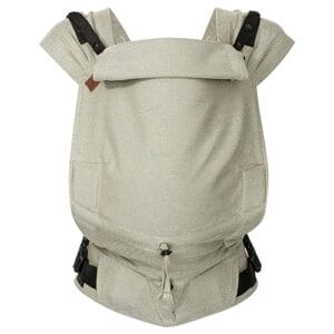 Hoppediz Nosidełko Primeo dla noworodków od urodzenia nosidełko na brzuch plecy 100% bawełna organiczna Elba