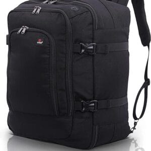 Torba podręczna 5 Cities 45x36x20 cm - Model 2023 EasyJet - Maksymalny rozmiar bagażu podręcznego - Torba do samolotu