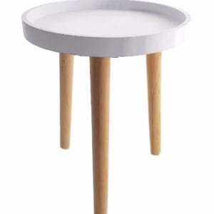 Dekoracyjny stolik kawowy z drewna 36 x 30 cm, mały