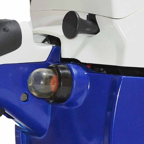 Piła łańcuchowa Hyundai Biały/Niebieski 56 cm - solidne wykonanie, łatwe użytkowanie, praktyczne zastosowanie - obrazek 3