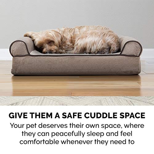 Furhaven chłodzący żel z pianki pamięciowej górna łóżko dla psa i kotó - obrazek 4