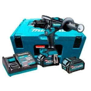 Makita Hp001Gd201 Wiertarko-Wkrętarka Udarowa, Czarny/Niebieski, 18.2