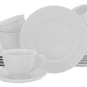 CreaTable 17607 seria Barcelona 18-częściowy zestaw naczyń serwis do kawy