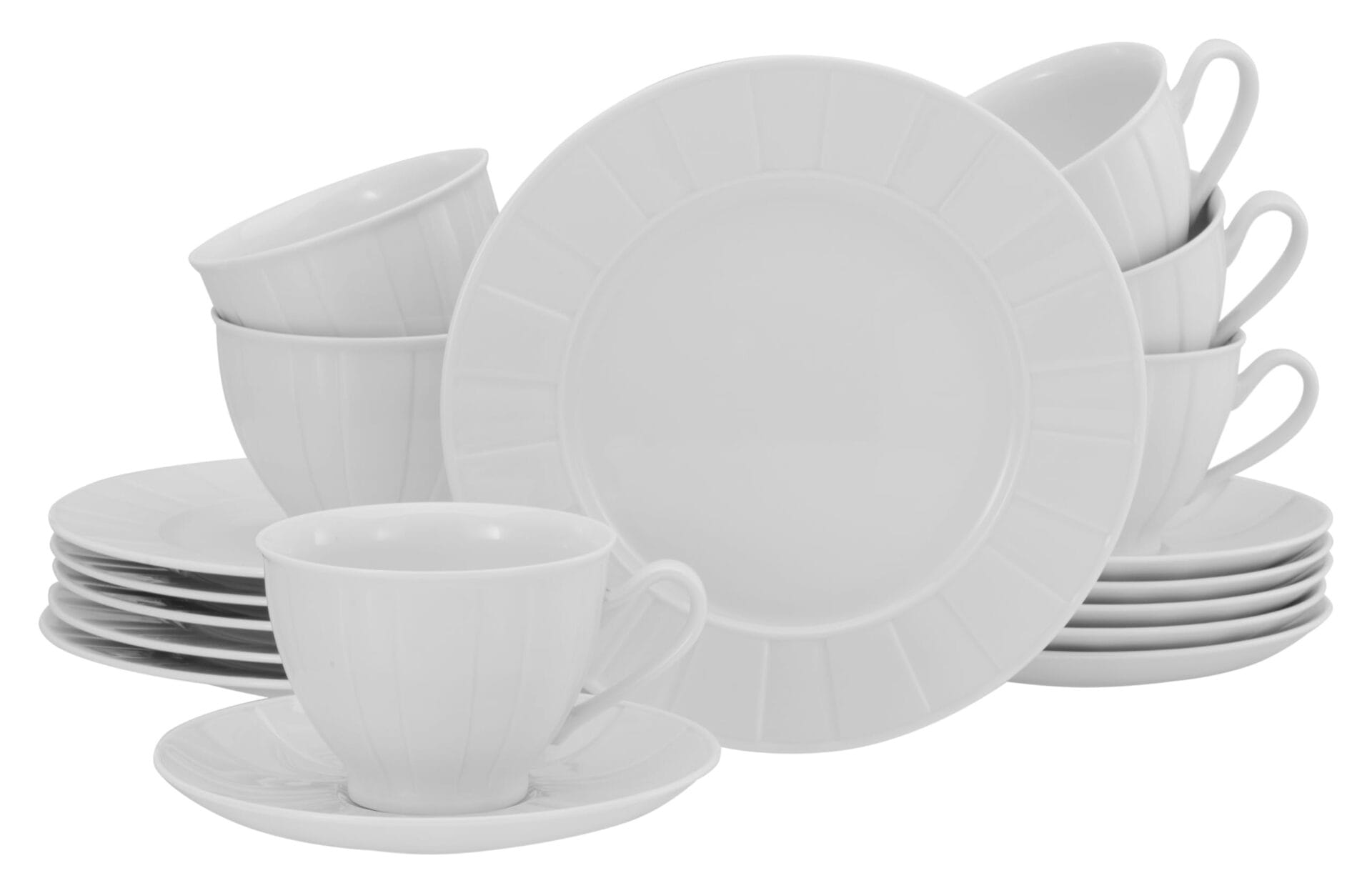 CreaTable 17607 seria Barcelona 18-częściowy zestaw naczyń serwis do kawy