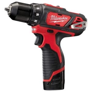 Milwaukee M12BDD-202C: Wiertarko-wkrętarka akumulatorowa 12 V/20 Ah litowo-jonowa o wysokiej wydajności