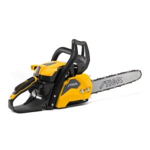 Stiga Benzynowa piła łańcuchowa CS 540 (14″) - wydajna i przyjazna dla użytkownika, do cięcia drewna w domu (35 cm, 1600 W)