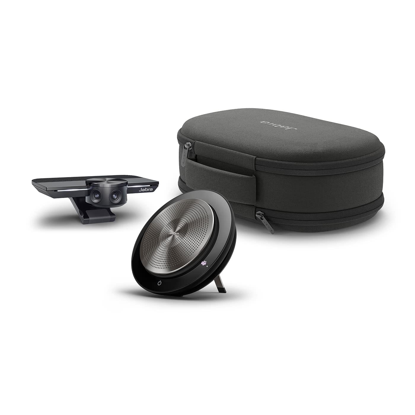 Jabra PanaCast Meet Anywhere - Zestaw do wideokonferencji 180° 4K z Jabra Speak 750 - Certyfikat MS Teams, Zoom, Google Meet