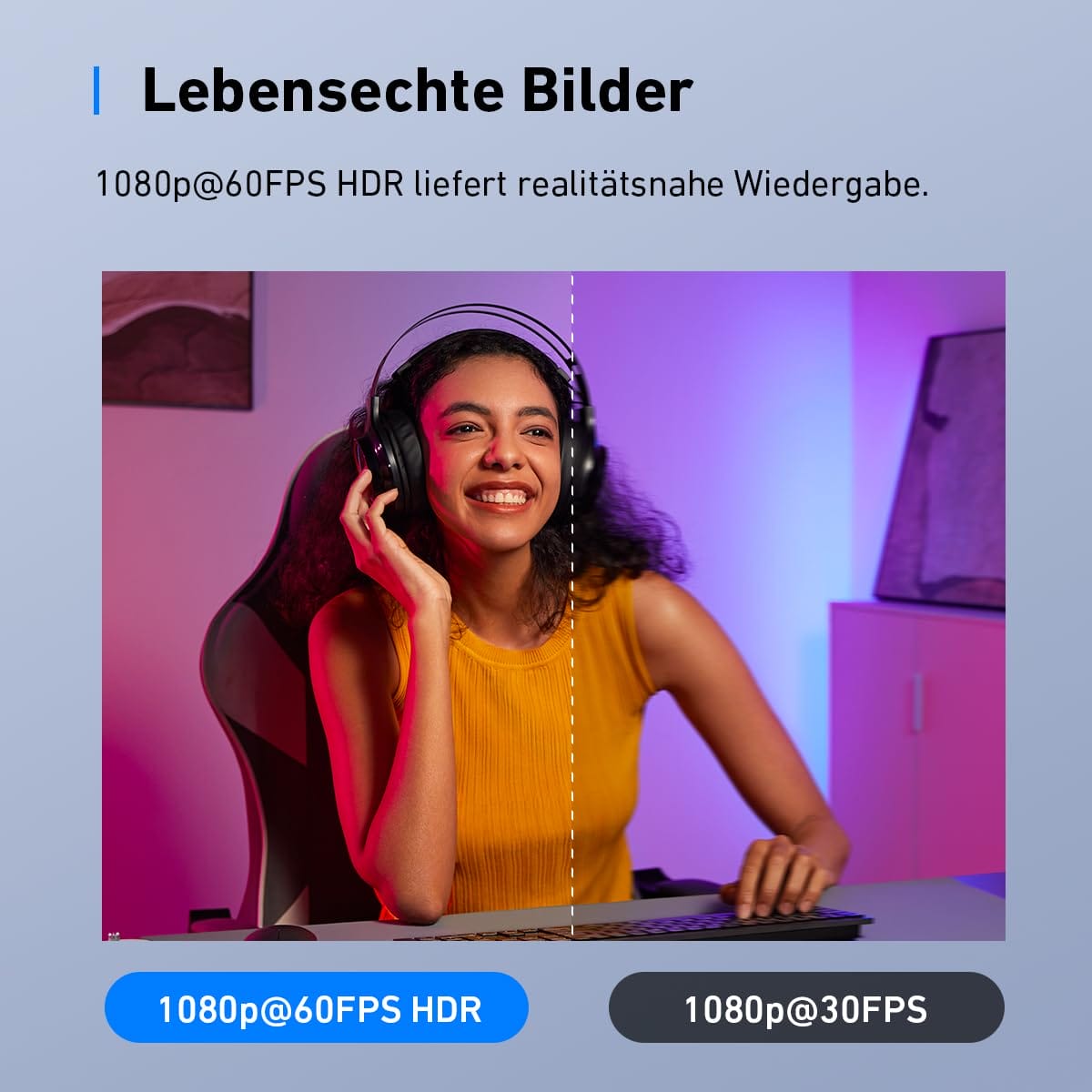 Anker Work C310 Kamera internetowa 4K, 12 MP, 1080p, 60 FPS, HDR, auto - obrazek 2