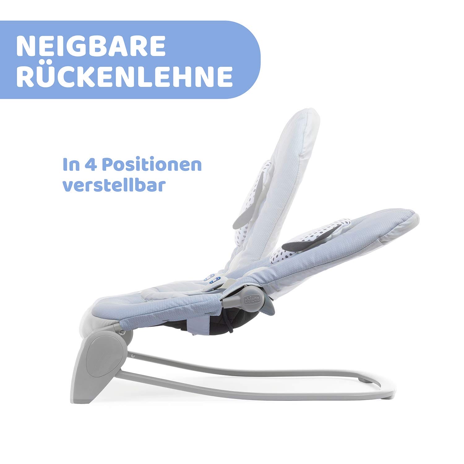 Chicco Leżaczek Balloon od Urodzenia do 18 kg, Dla Noworodka lub Dziec - obrazek 3