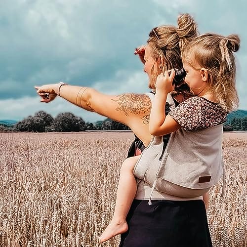 Hoppediz Buckle Toddler nosidełko dla małych dzieci (9-25 kg) wzór Djerba - obrazek 2