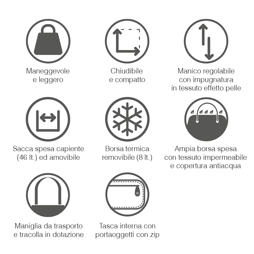 Wózek na zakupy Foppapedretti - stylowy i funkcjonalny! - obrazek 3