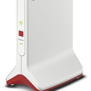 AVM FRITZ!Repeater 6000 - Wzmacniacz Wi-Fi 6 Tri-Band o prędkości 2.400 Mb/s, 1.200 Mb/s, 25 Gigabit LAN