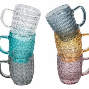 Geometrie Set 6 filiżanek kawy 90 ml