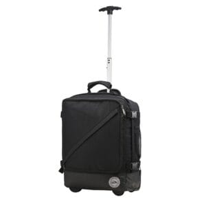 Cabin Max Greenwich Hybrid Trolley - Plecak Bagaż Podręczny Torba Podróżna Czarny 45x36x20 cm