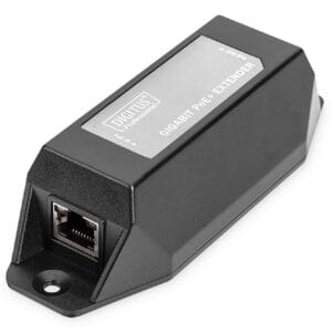 DIGITUS PoE+ Repeater - Zasięg +100 m - Łączny zasięg kaskady do 500 m