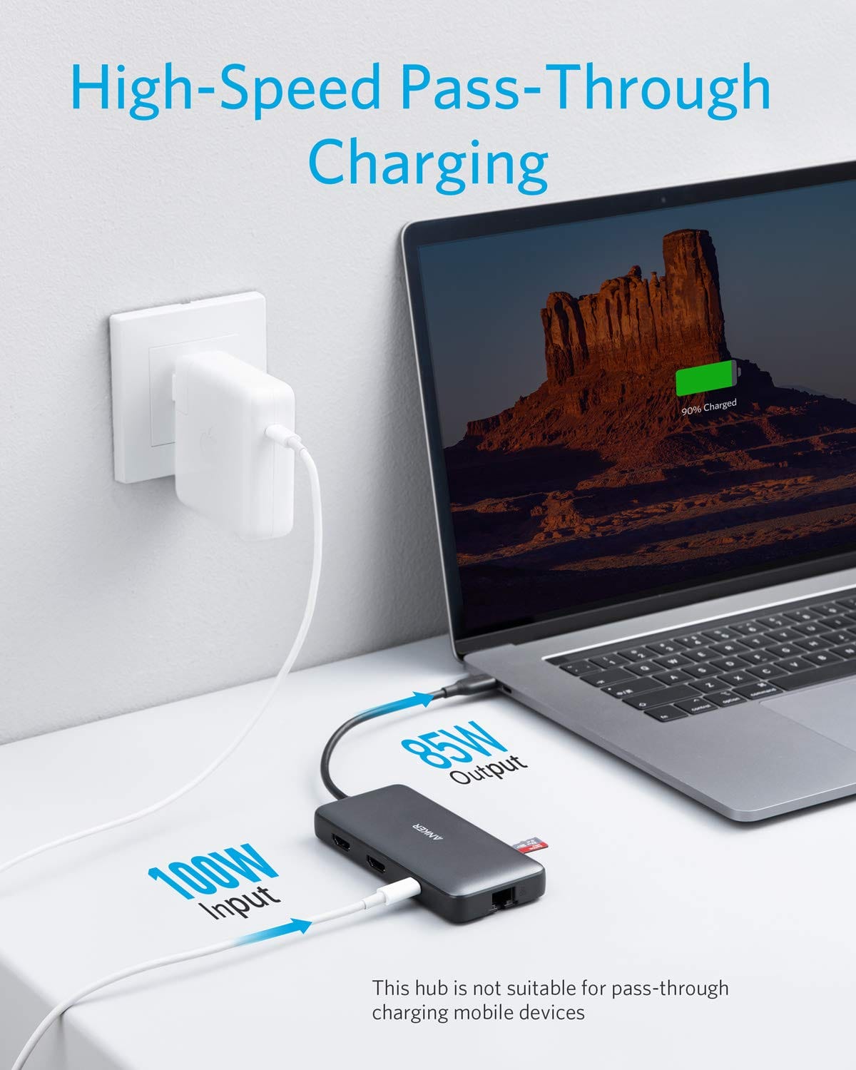 Anker PowerExpand adapter USB 8 w 1, USB-C Media Hub, Dual 4K HDMI, 10 - obrazek 5