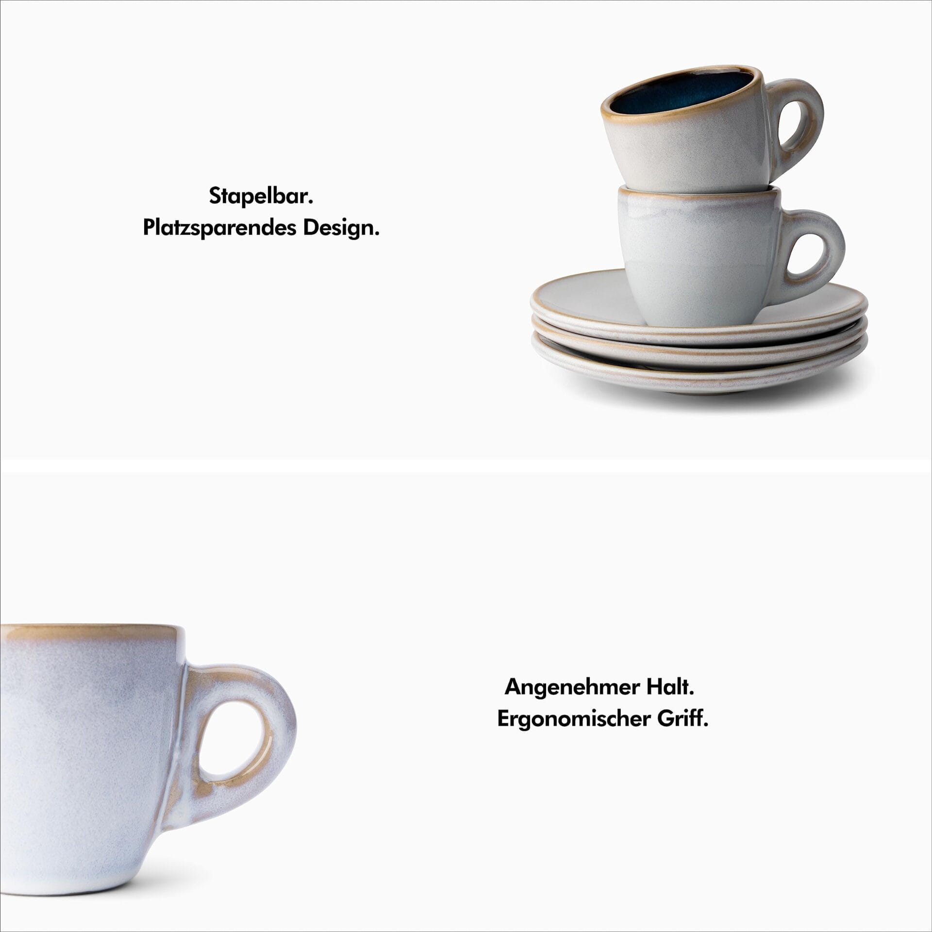 Villeroy & Boch Coffee Passion Café au Lait-Set 2-częściowy porcelana premium biała - obrazek 4