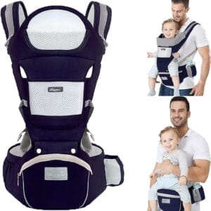 Nosidełko dla niemowląt, Nosidełko turystyczne z fotelikiem biodrowym,