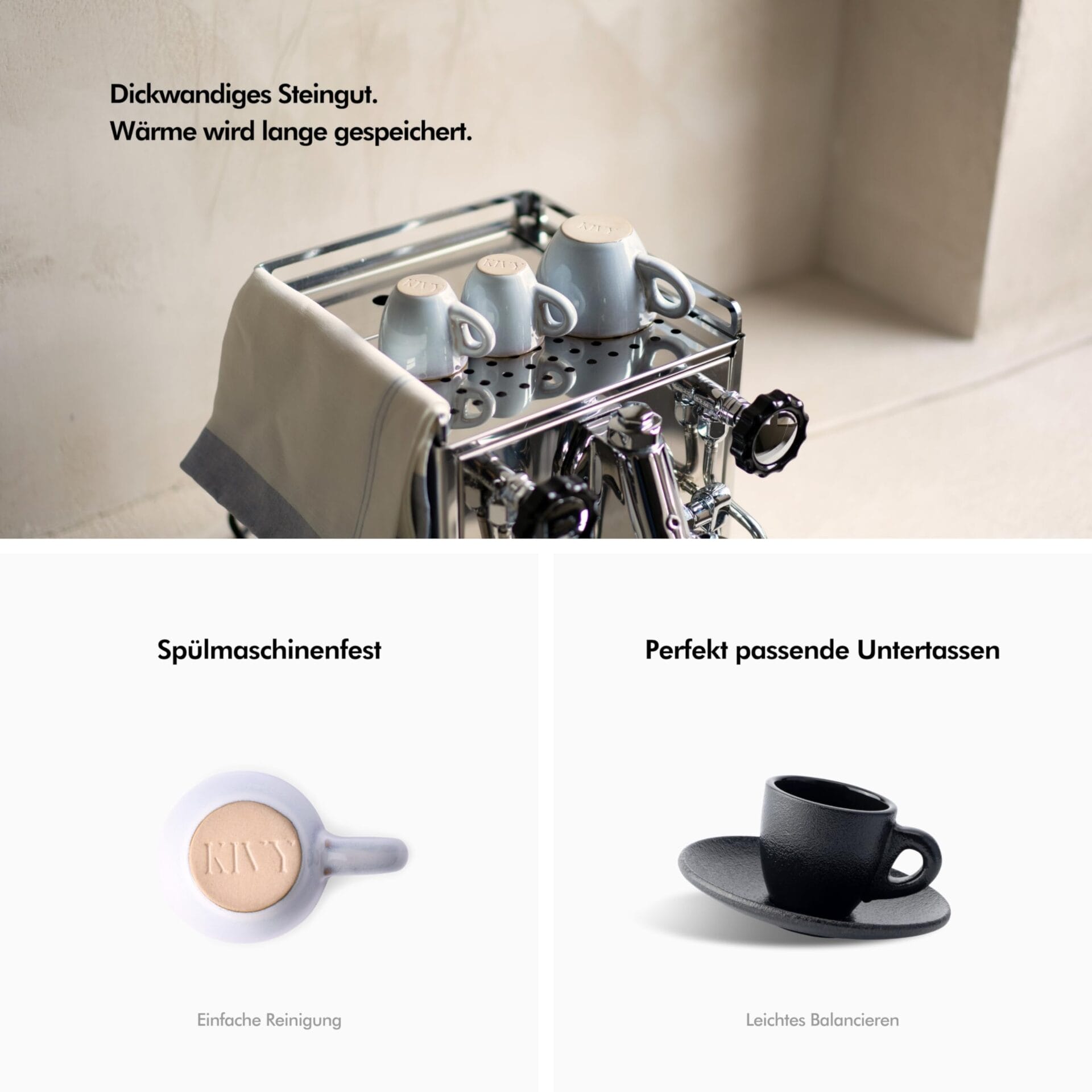 Villeroy & Boch Coffee Passion Café au Lait-Set 2-częściowy porcelana premium biała - obrazek 6