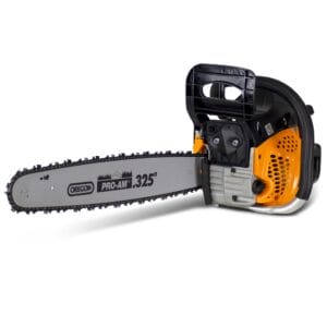 Feider – Piła łańcuchowa termiczna 46 cm³ 46 cm – Przewodnik i łańcuch Oregon – Walbro – Świeca NGK – Kuty tłok obróbka nikasil cylindra – Produkt wstępnie zmontowany – FTRTPRO45: Wysokiej jakości piła łańcuchowa z wykończeniem Oregon, systemem antywibracyjnym i Easy Start, podwójną ochroną filtra, precyzyjną regulacją napięcia łańcucha i idealna do intensywnego cięcia drewna