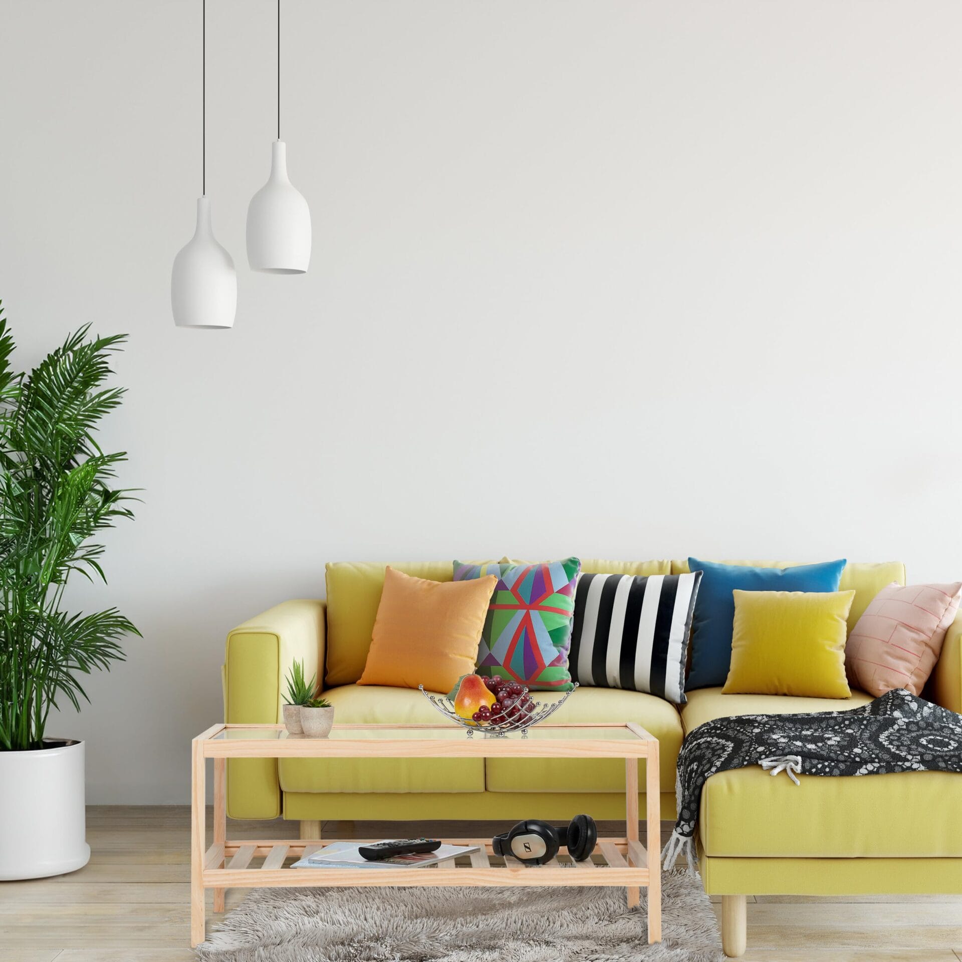 Stolik kawowy drewno/szklany 35x80x40 cm 2 poziomy - Relaxdays - obrazek 4