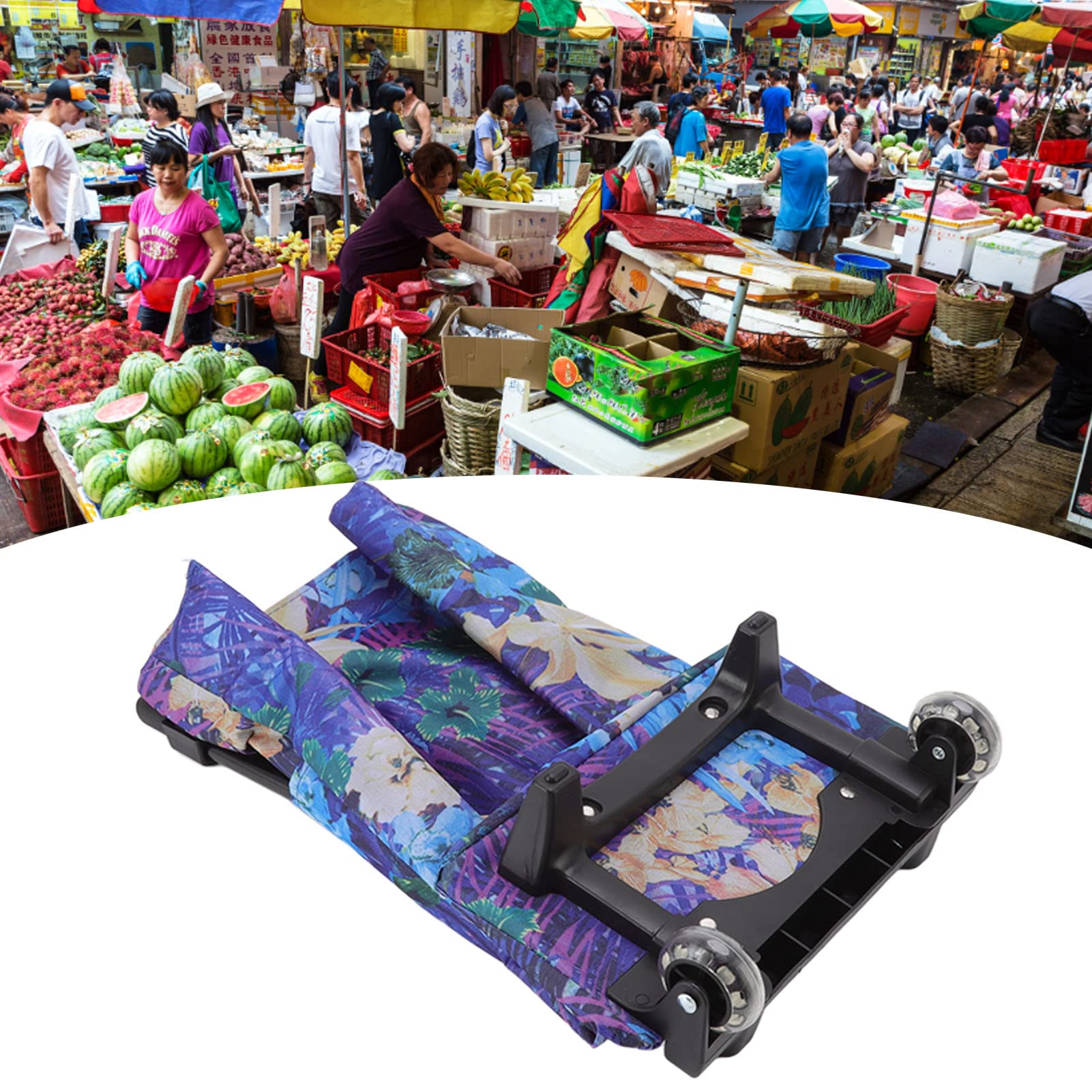 PENO - Wygodny i pojemny wózek na zakupy - obrazek 8