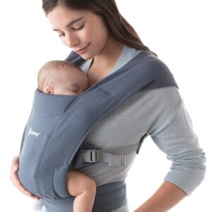 Ergobaby Ergonomiczne Nosidełko Embrace z Pasem Biodrowym, Równomierne