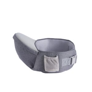 Hipseat siedziska nosidełko noworodka regulowane podparcie lędźwiowe z bocznymi kieszeniami na butelki od 4 miesięcy do 17 kg z superfice w 3D oddychająca siatka i antypocenie