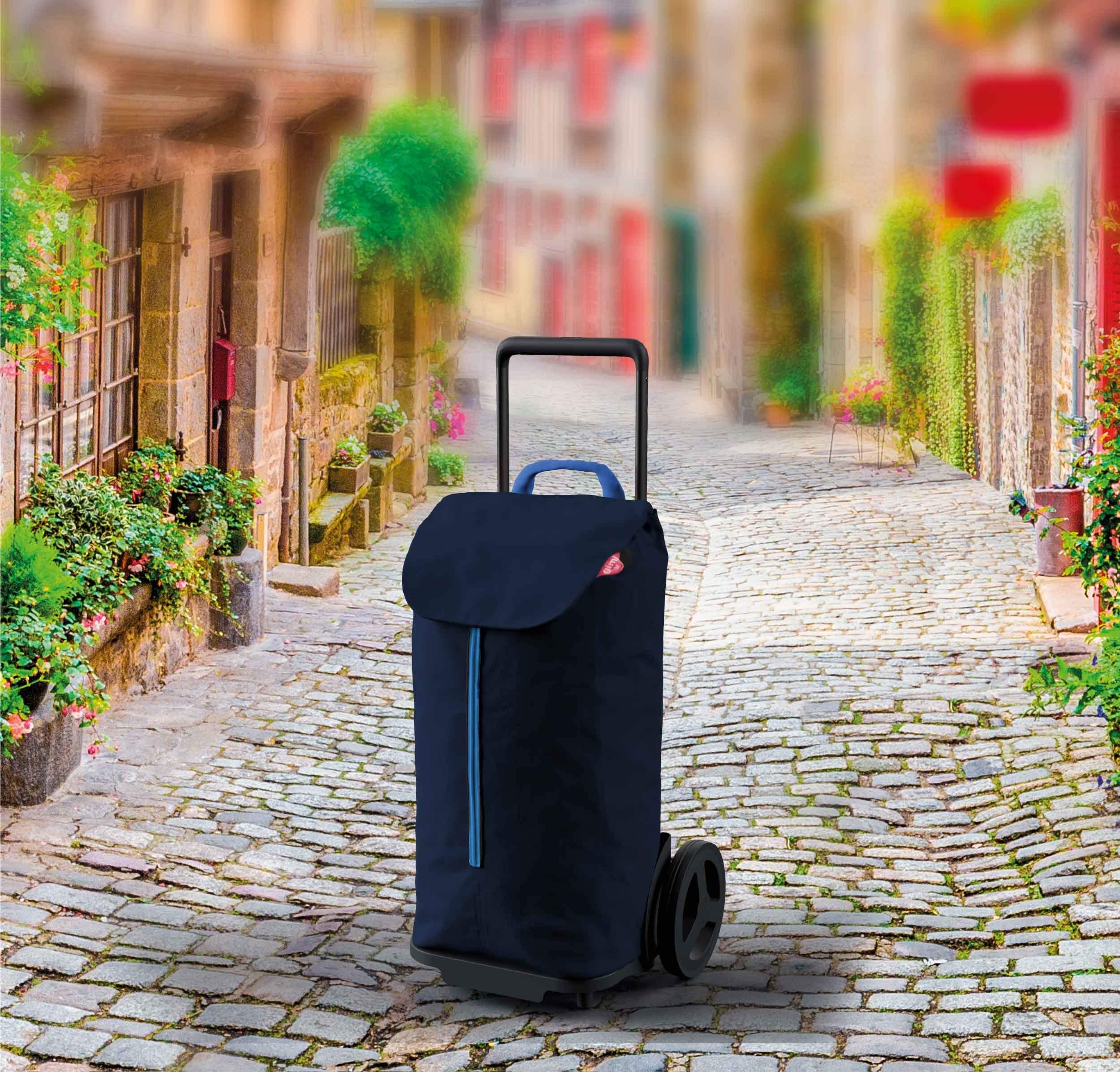 Gimi - Wygodny wózek na zakupy, idealny do codziennego użytku! - obrazek 2