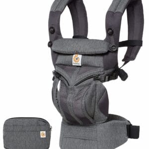 Ergobaby Omni 360 Ergonomiczne i fizjologiczne Nosidełko dla noworodka Cool Air Mesh na plecach i brzuchu klasyczne sploty