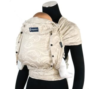 Didymos DidyKlick 4u nosidełko dla niemowląt Oceanis – dla niemowląt i małych dzieci od 35 kg do 20 kg – ergonomiczna pozycja siedząca – nosidełko na brzuch – nosidełko biodrowe – nosidełko na plecy