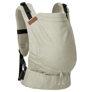 Hoppediz Buckle nosidełko 4 w 1 dla noworodków od urodzenia – pomoc w noszeniu z 2 pozycjami klamr – rośnie razem z dzieckiem do 20 kg – wzór Elba