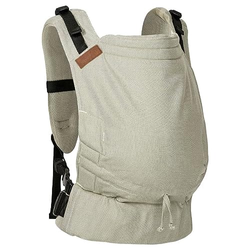 Hoppediz Buckle nosidełko 4 w 1 dla noworodków od urodzenia – pomoc w noszeniu z 2 pozycjami klamr – rośnie razem z dzieckiem do 20 kg – wzór Elba