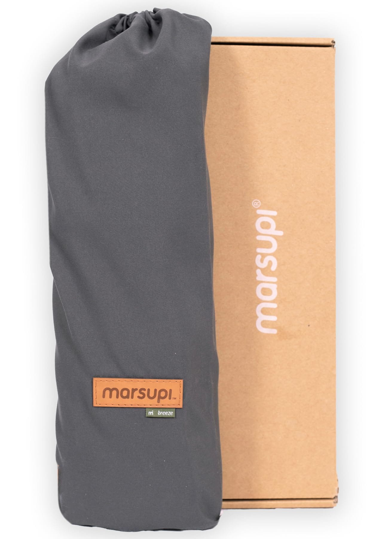 marsupi Nosidełko dla niemowląt i noworodków, Breeze (bawełna/len) wer - obrazek 3