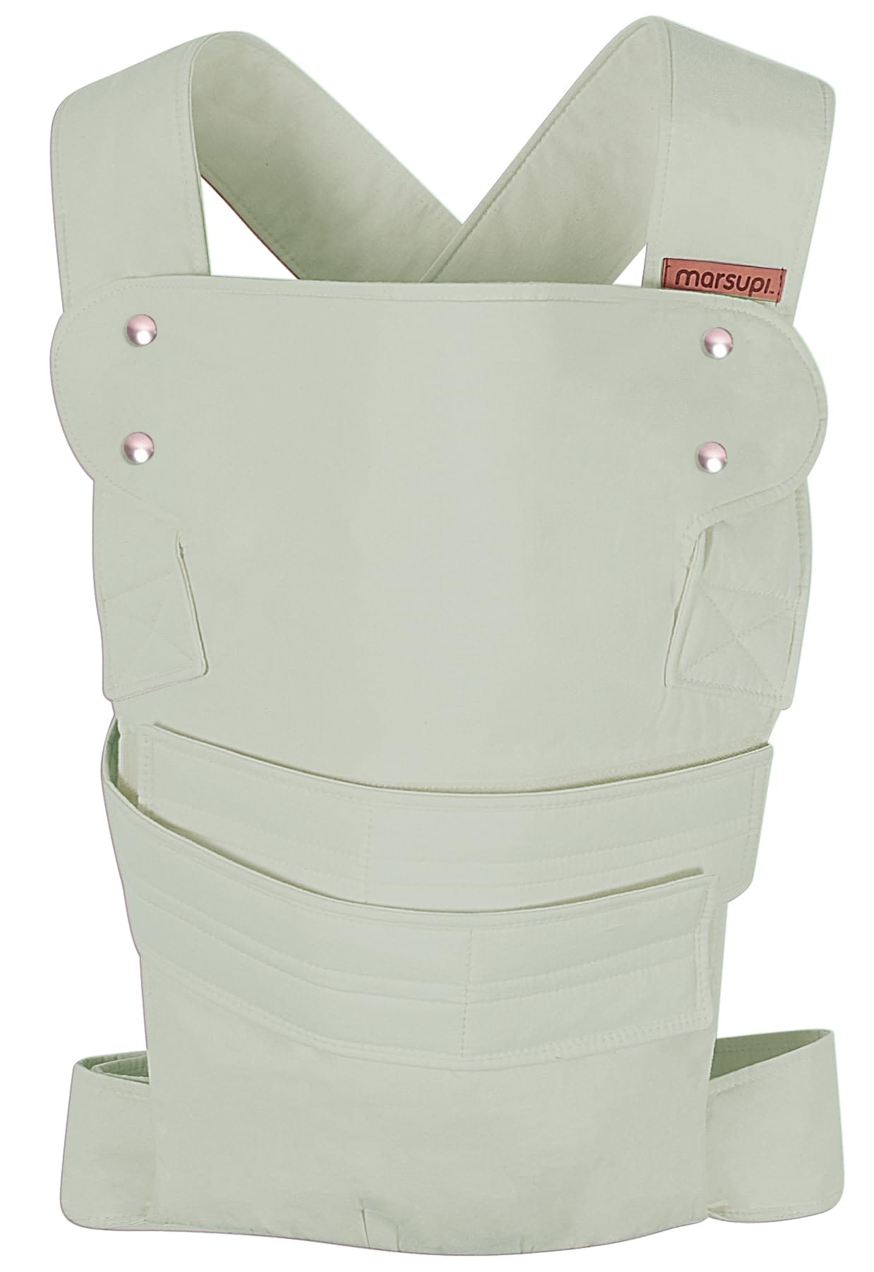 marsupi Nosidełko dla niemowląt i noworodków, Breeze (bawełna/len) wer - obrazek 7