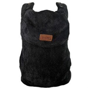 ByKay Nosidełko dla niemowląt Click Carrier Classic – ergonomiczne nosidełko dla niemowląt od urodzenia do 2 lat – wygodne i szybkie dzięki Click & Go – na brzuch biodra i plecy (Smokey Black)