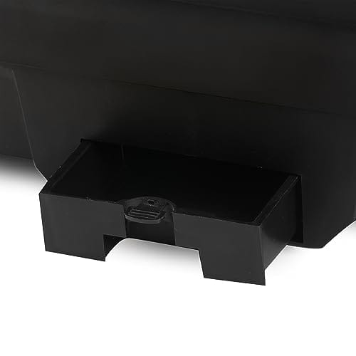 DOMO DO9260G - Elektryczny grill stołowy, czarny, z regulacją temperatury, łatwy w czyszczeniu, 50x25 cm, 2200 W - obrazek 6