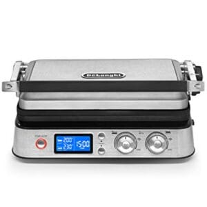 De’Longhi CGH1030D Grill Domowy Elektryczny 3600 W Srebrny/Czarny
