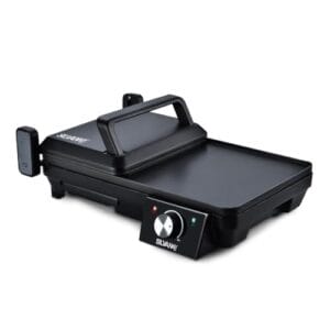 Silvano Wielofunkcyjny Grill – Kuchnia 2 w 1 2000W Żelazko do pieczenia i Grill Nieprzywierający Regulowany termostat Podwójny grill 180º Mieszana powierzchnia