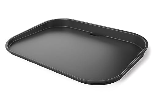 Ninja XSKGRIDPLTEUK Woodfire - Płaska płyta kompatybilna z elektrycznym grillem Ninja Woodfire (seria OG700), powłoka ceramiczna, akcesoria czarne - obrazek 5