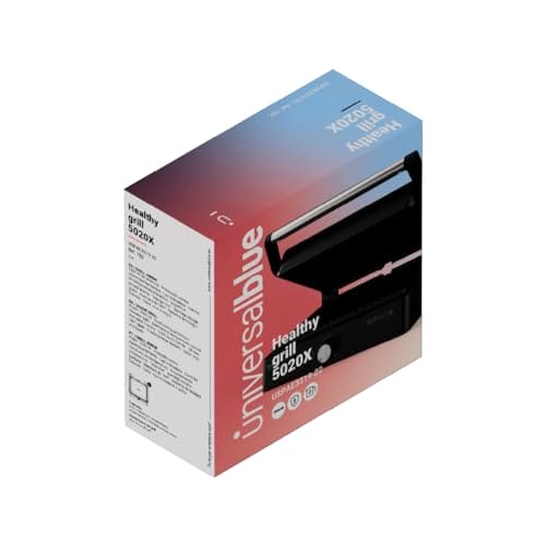 UNIVERSALBLUE Grill elektryczny ze stali nierdzewnej 2000W | Grill elektryczny Otwarcie 180º | Regulator temperatury - obrazek 2