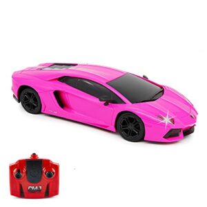 CMJ RC Cars Lamborghini Pink Aventador LP700-4 oficjalnie licencjonowany
